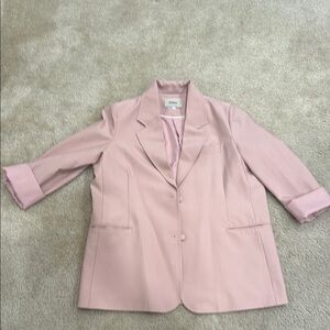 Elegant Light Pink Women's Blazer